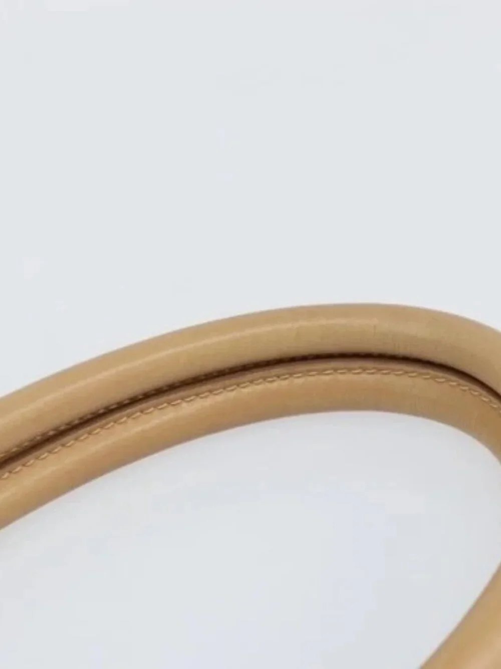 Christian Dior Trotter Canvas Tote Bag Gold Beige Auth gh772A - Picture 8 of 16